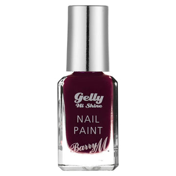 Gelly High Shine Nail Paint Black Cherry 10Ml